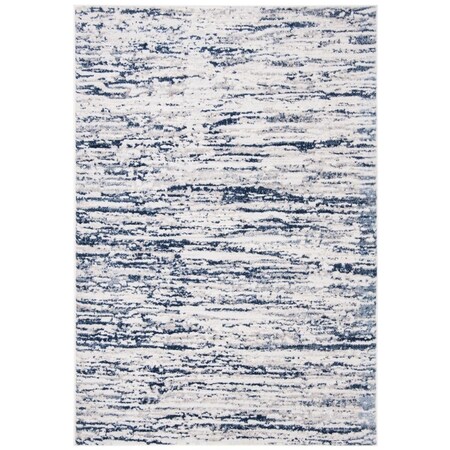 Safavieh 6 x 9 ft. Amelia 700 Power Loomed Rectangle Area Rug Grey & Navy ALA768B-6